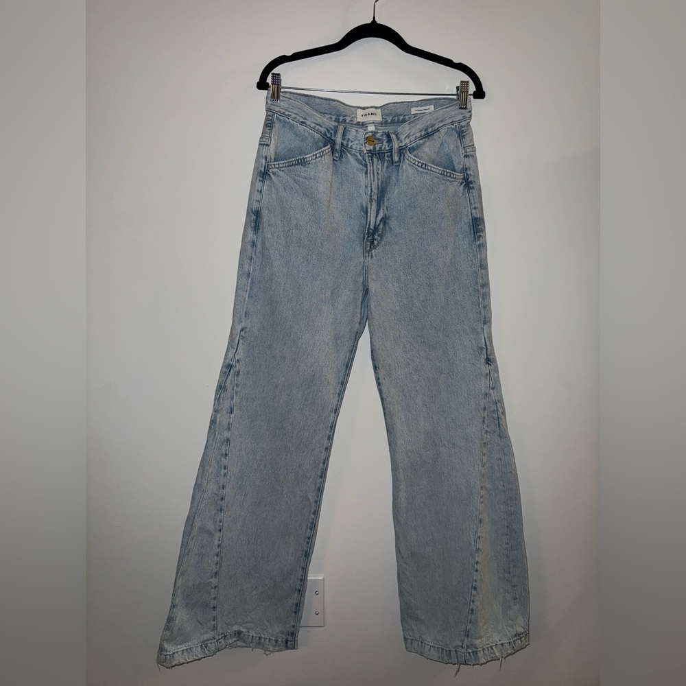 FRAME Le Baggy Palazzo Jeans